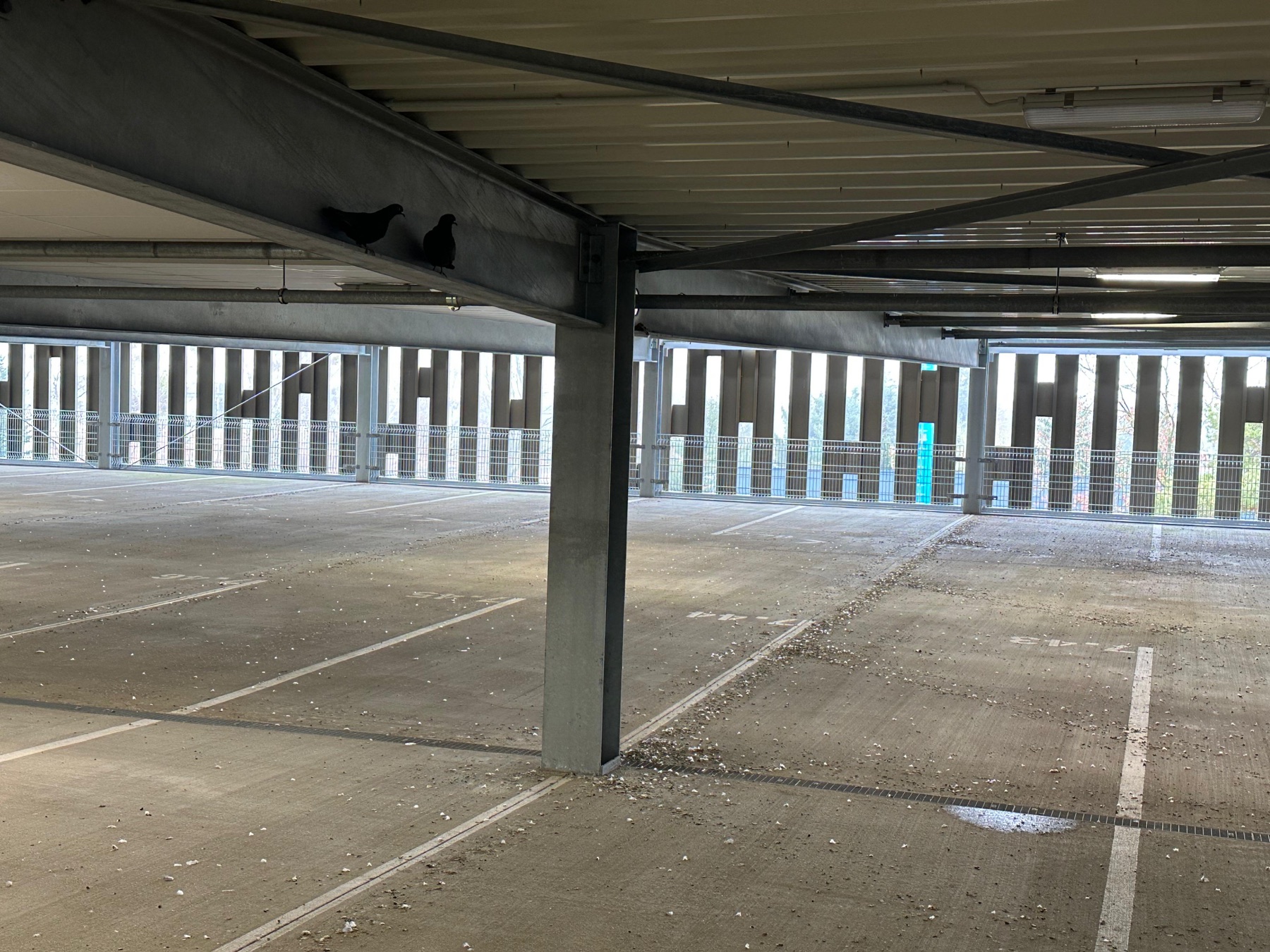 Betreuter Bereich im Fahrradparkhaus Bernau